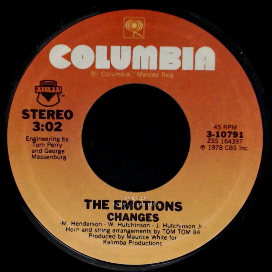 The Emotions - Changes / Smile side A