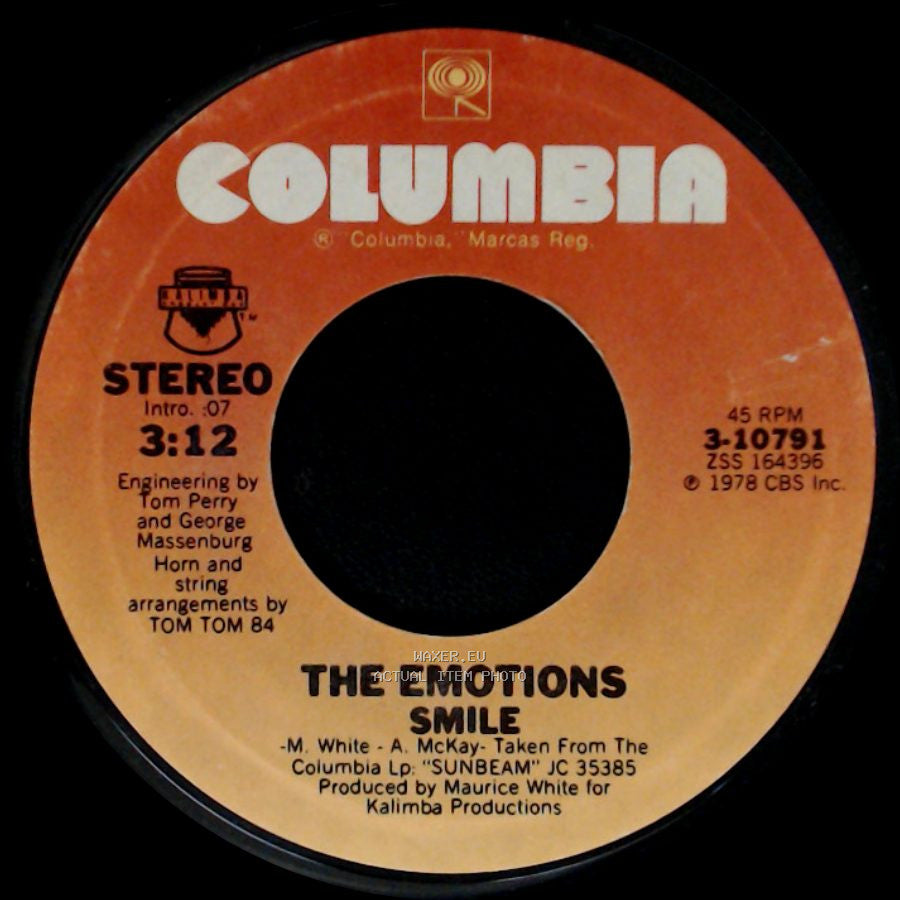 The Emotions - Changes / Smile side B