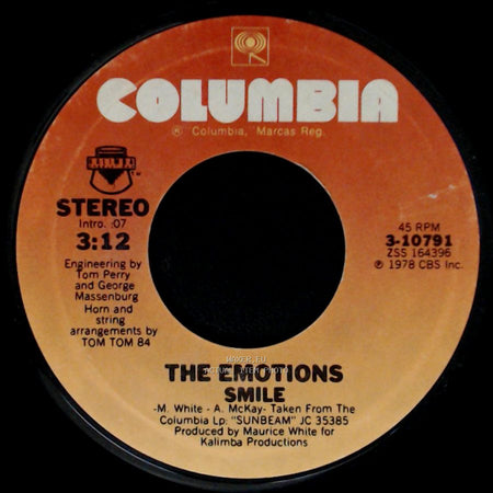 The Emotions - Changes / Smile side B