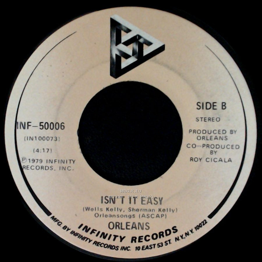 Orleans - Love Takes Time / Isn't It Easy side B