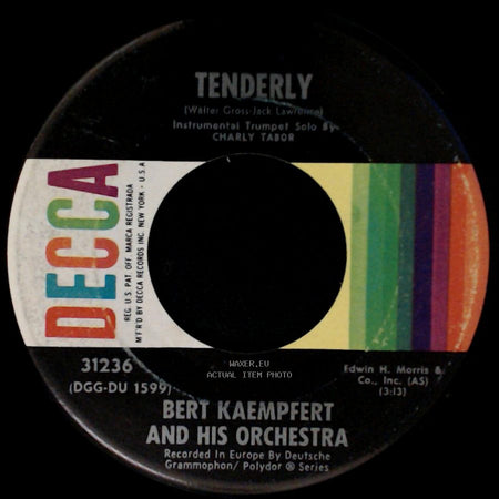 Bert Kaempfert And His Orchestra - Without Your Love / Tenderly side B