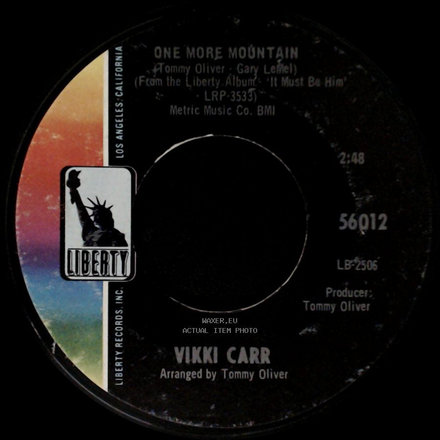 Vikki Carr - The Lesson / One More Mountain side B