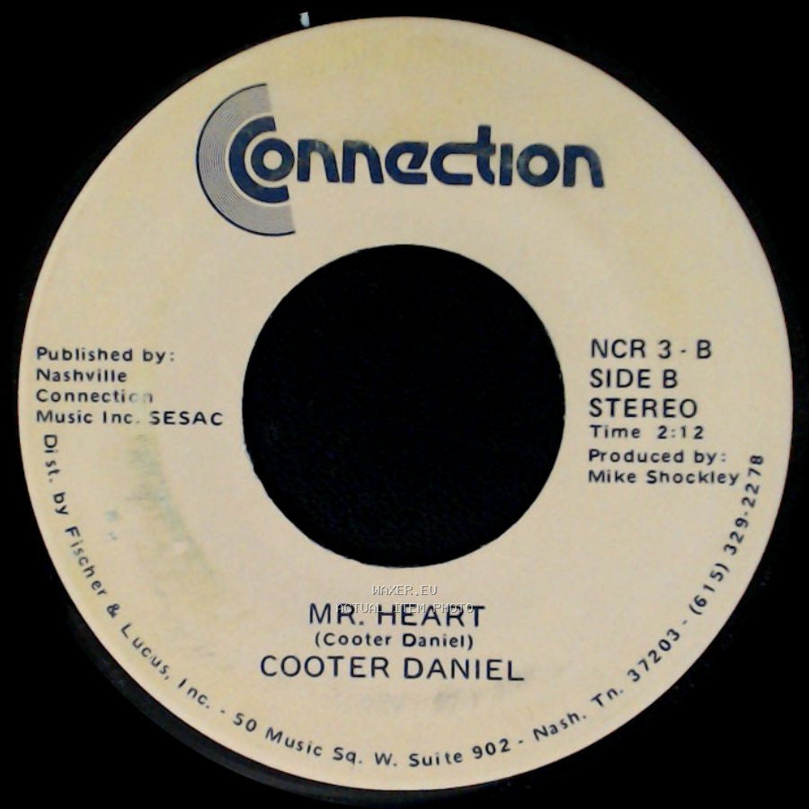 Cooter Daniel - A Couple Of Doubles / Mr. Heart side B