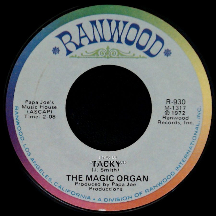 The Magic Organ - Tacky / Penny Arcade side A