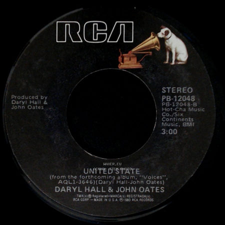 Daryl Hall & John Oates - United State / How Does It Feel To Be Back side A