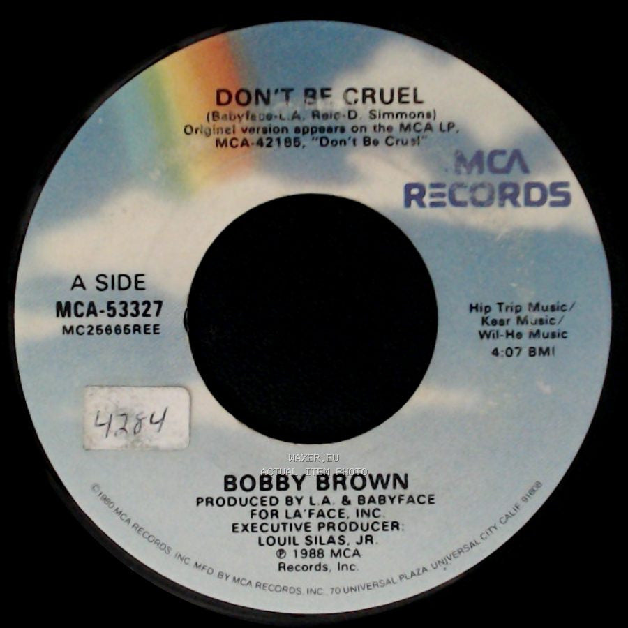 Bobby Brown - Don't Be Cruel / Don't Be Cruel (Instrumental) side A