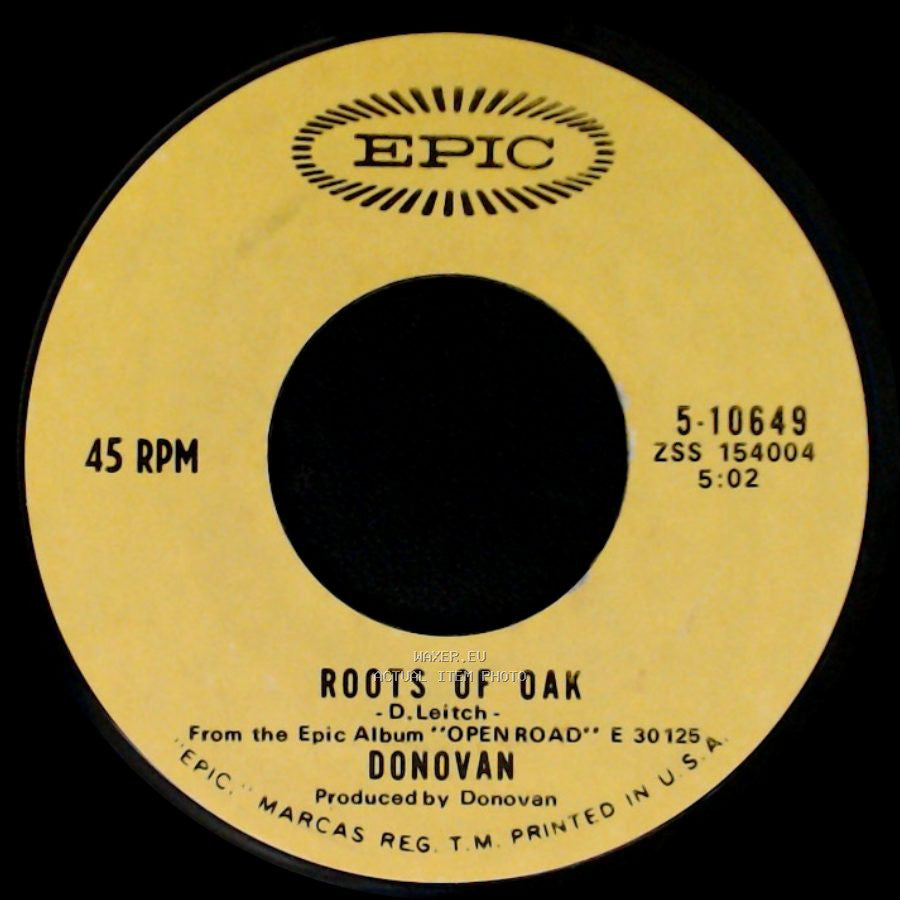 Donovan - Riki Tiki Tavi / Roots Of Oak side B