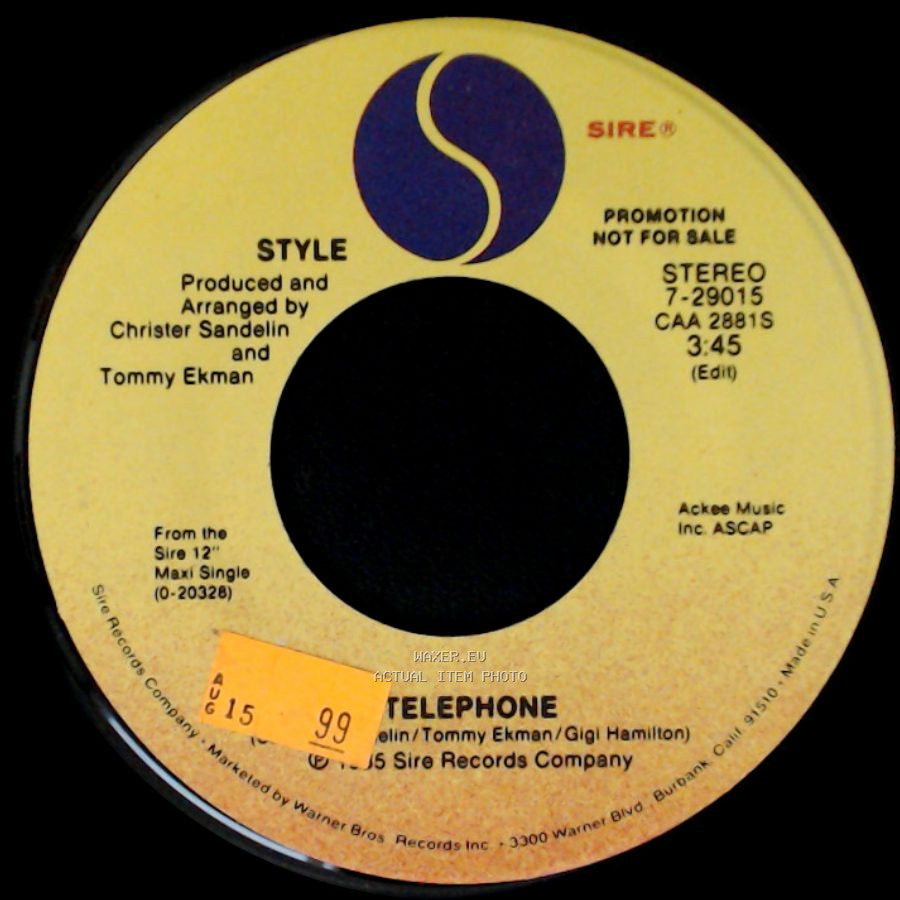 Style - Telephone / Telephone side A