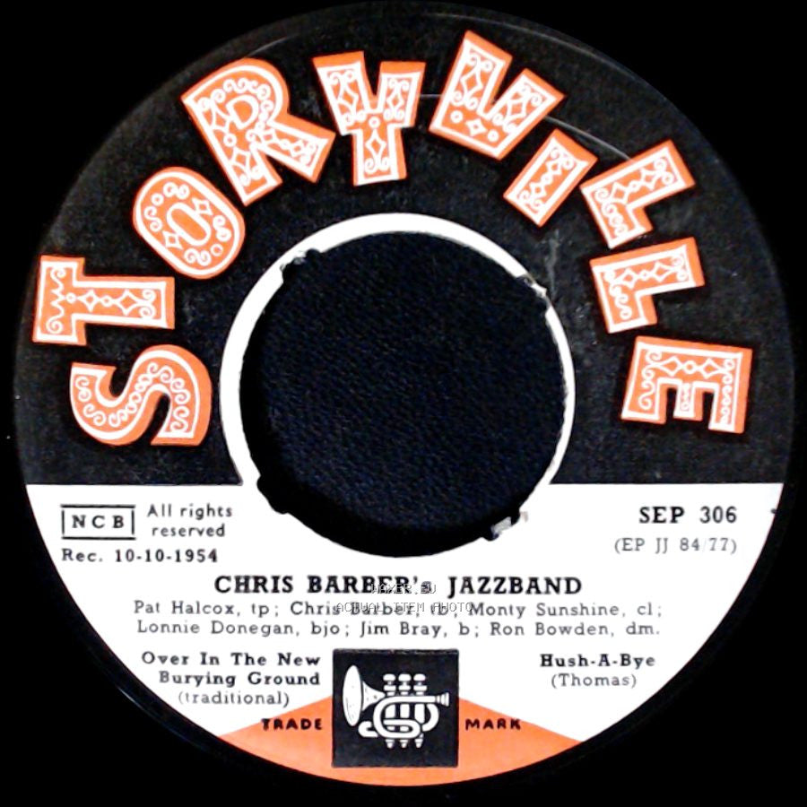 Chris Barber's Jazzband - Makin' Whoopee / Over In The New Burying Ground / Hush-A-Bye side B
