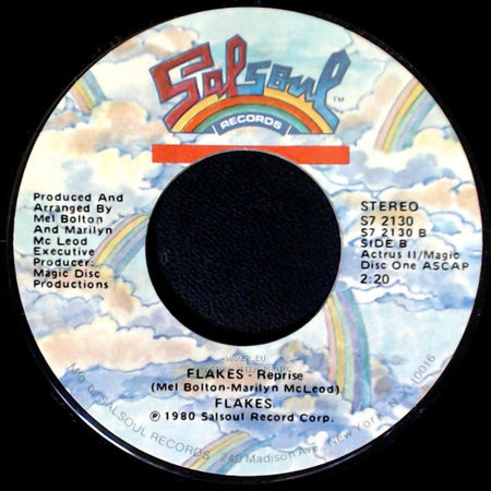 Flakes - Hey There Lonely Girl / Reprise side B