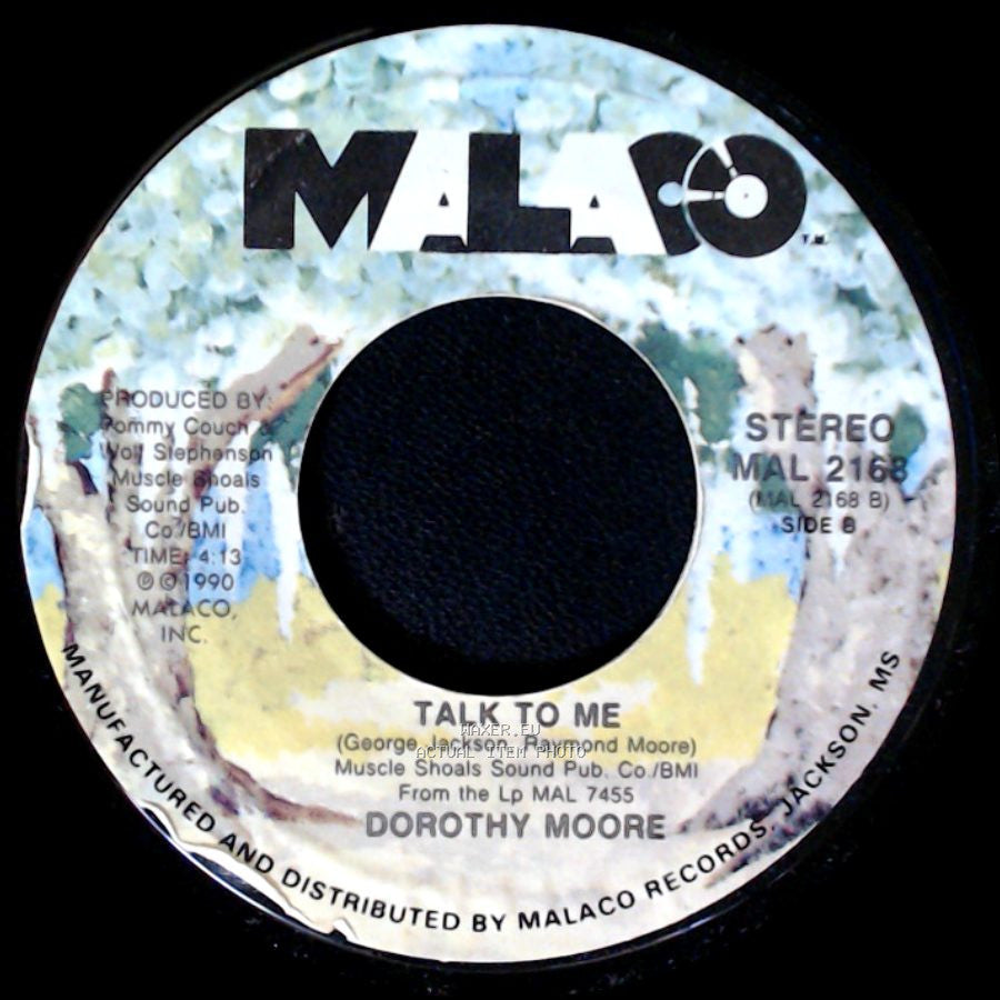 Dorothy Moore - All Night Blue / Talk To Me side B