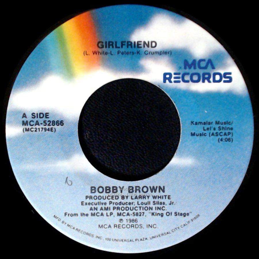 Bobby Brown - Girlfriend / Girlfriend (Sing-A-Long Version) side A