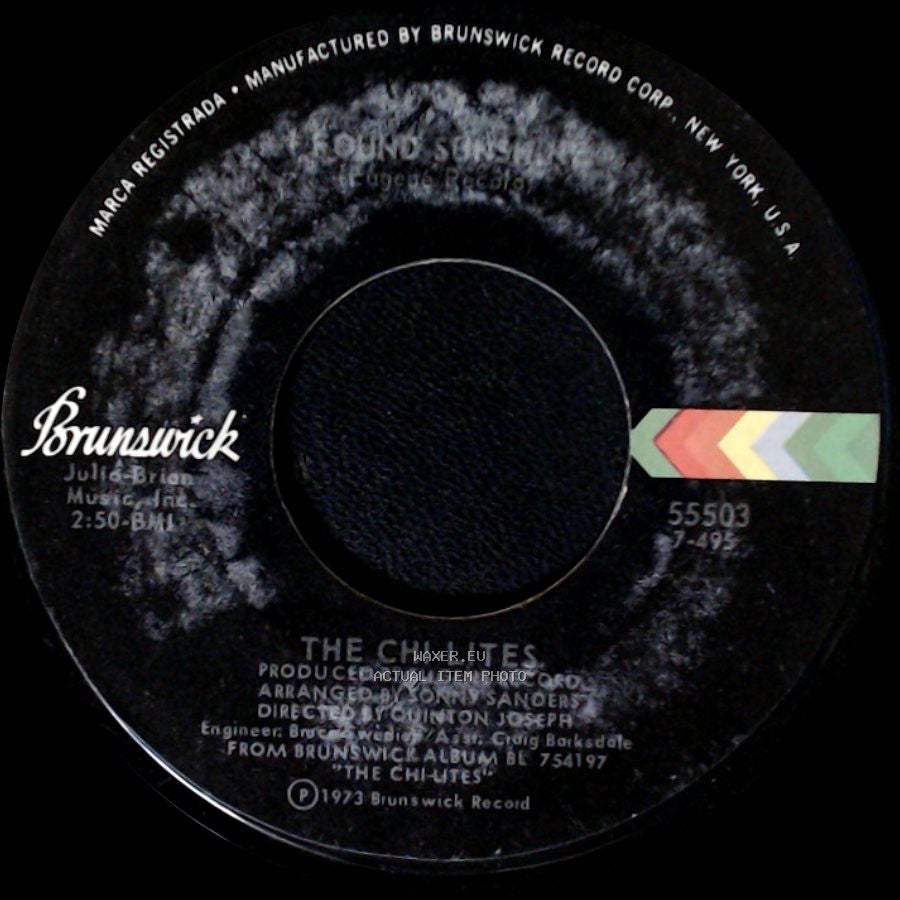 The Chi-Lites - Julie-Brion / Marriage License side A