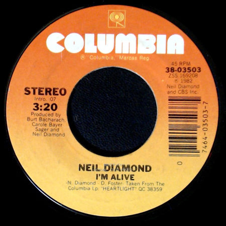 Neil Diamond - I'm Alive / Lost Among The Stars side A