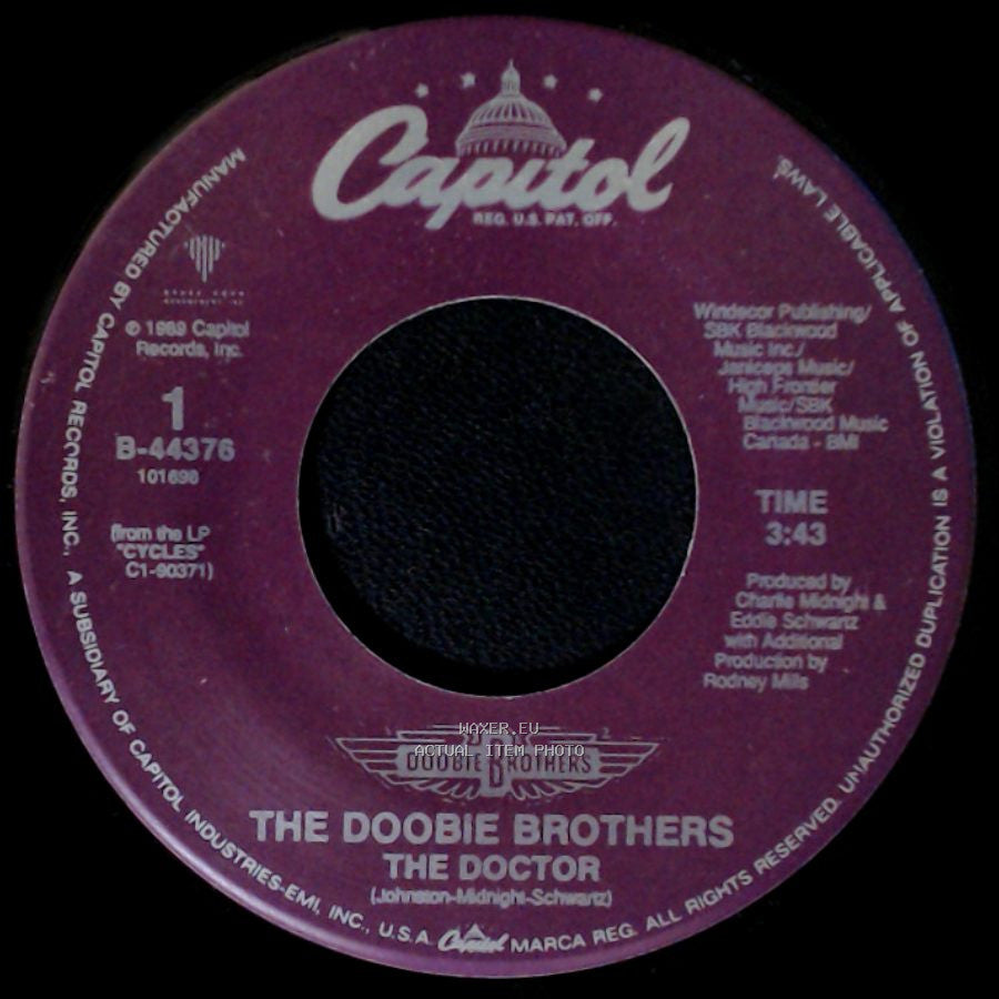 The Doobie Brothers - The Doctor / Too High A Price side A