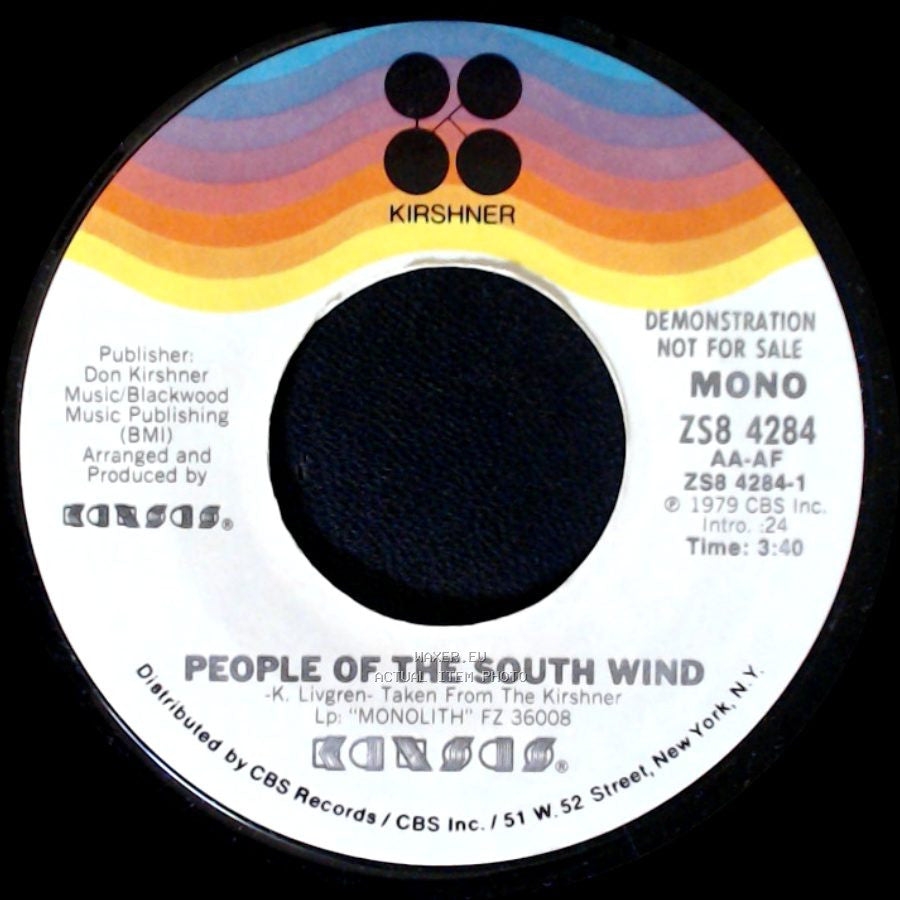 Kansas - People Of The South Wind / People Of The South Wind side A