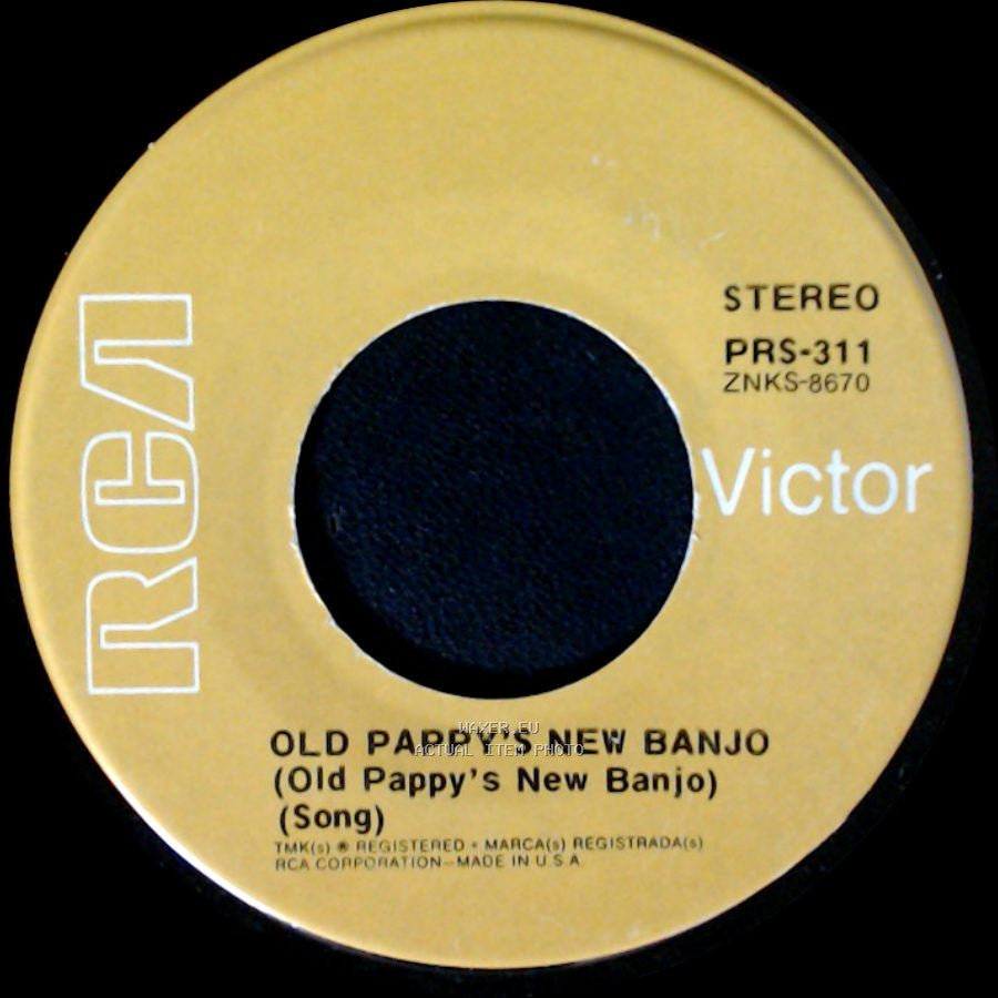 Unknown Artist - Old Pappy's New Banjo (The Story Of Old Pappy's New Banjo) / Old Pappy's New Banjo (Old Pappy's New Banjo) (Song) side B