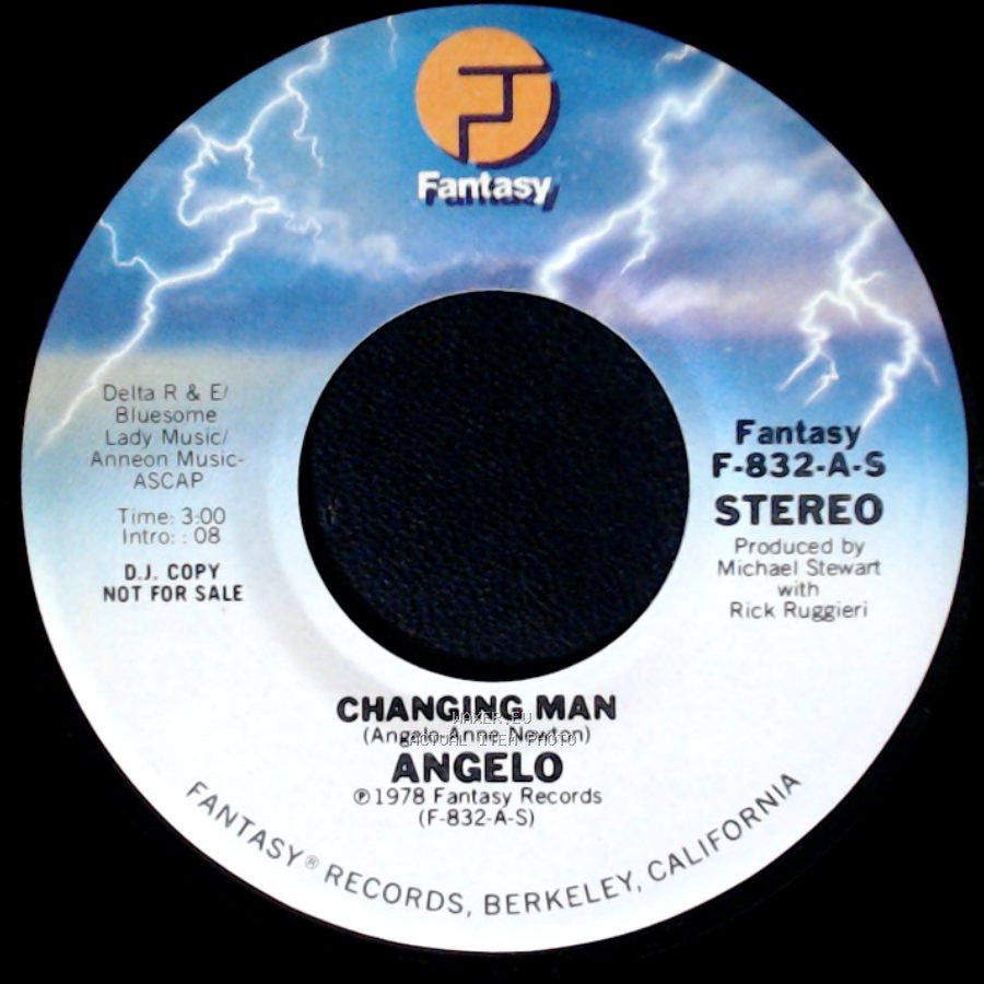Angelo - Changing Man / Changing Man side A