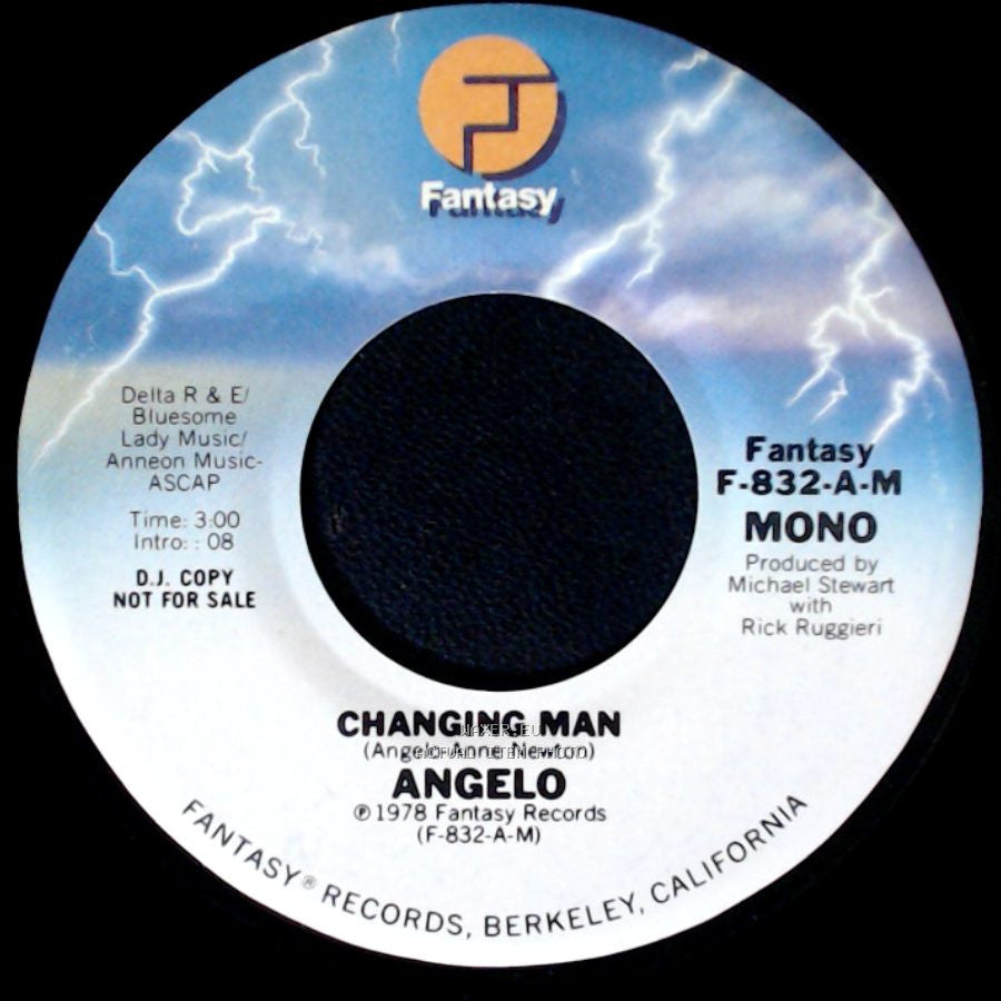 Angelo - Changing Man / Changing Man side B
