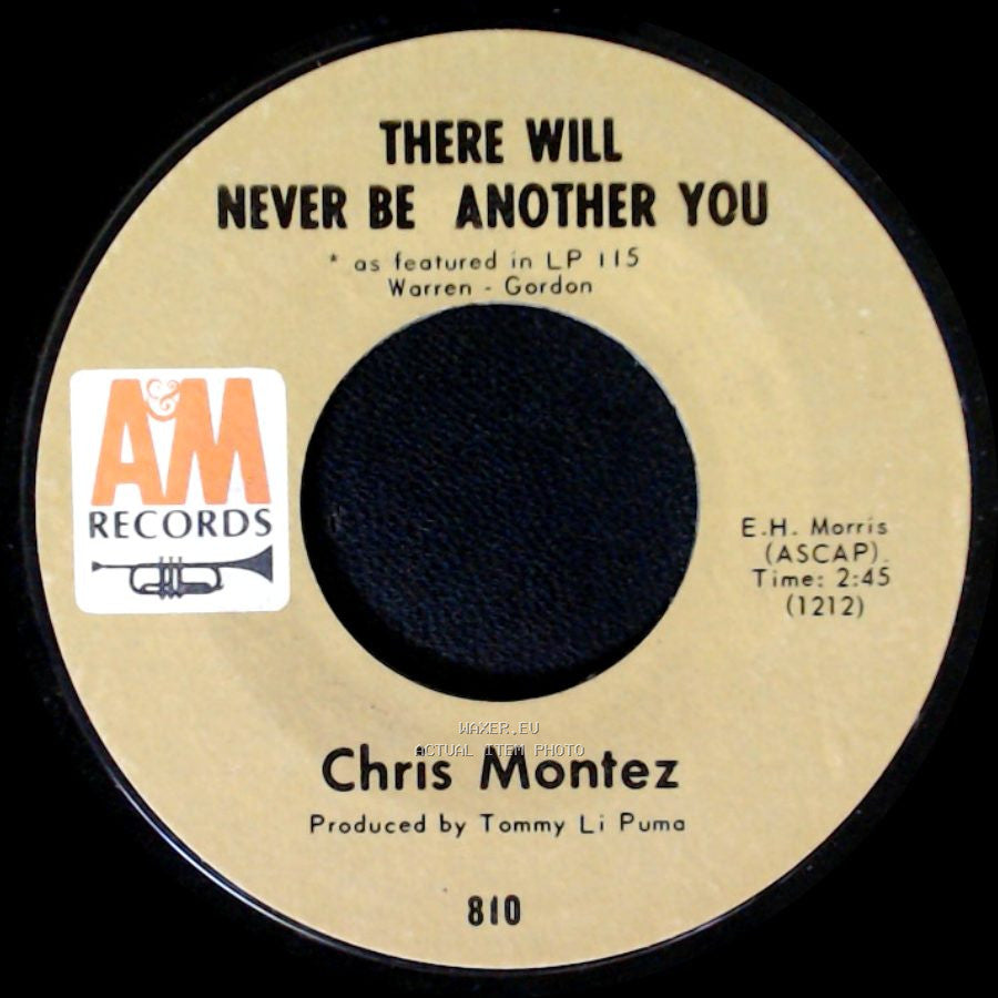 Chris Montez - There Will Never Be Another You / You Can Hurt The One You Love side A