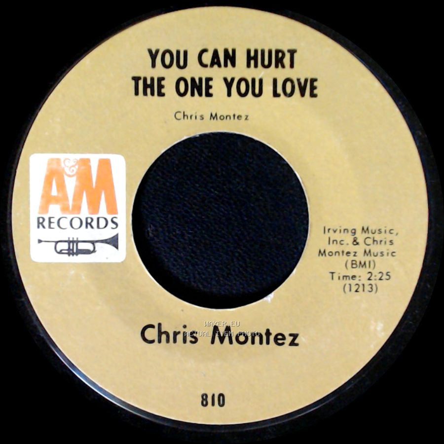 Chris Montez - There Will Never Be Another You / You Can Hurt The One You Love side B
