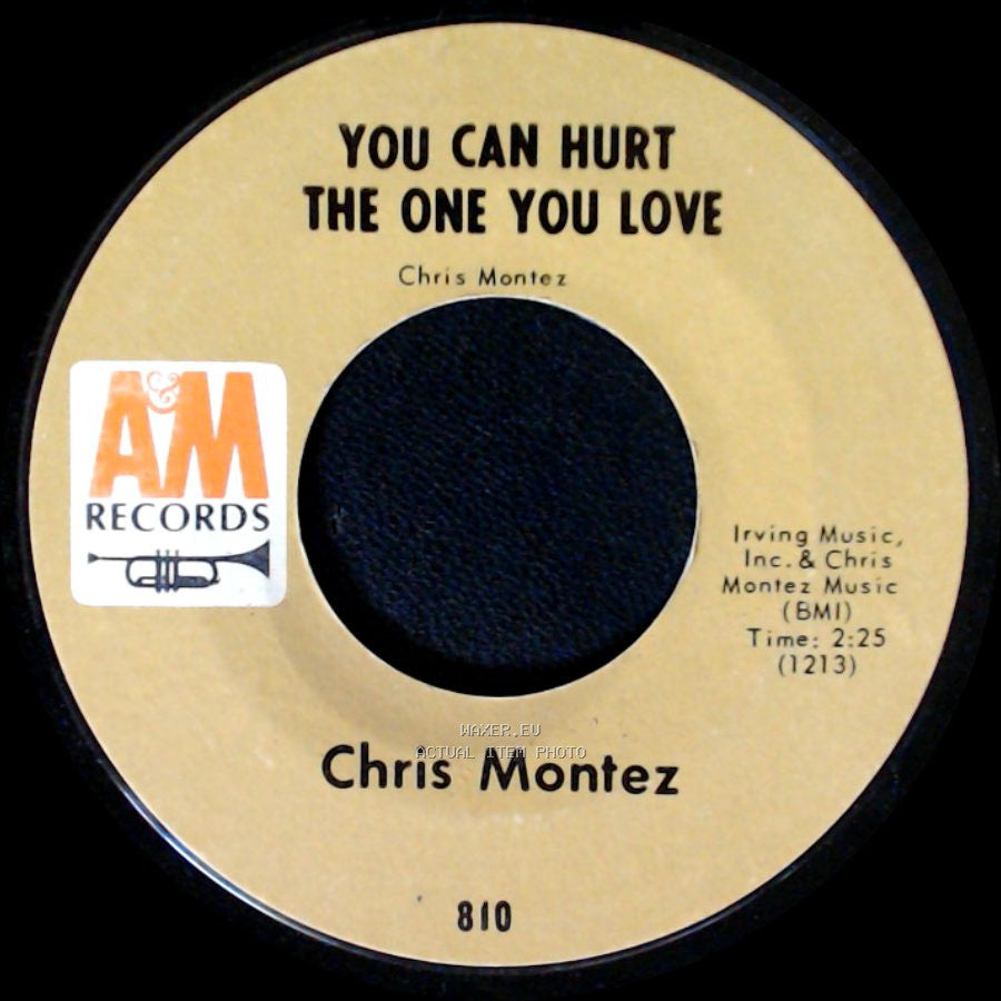 Chris Montez - There Will Never Be Another You / You Can Hurt The One You Love side B