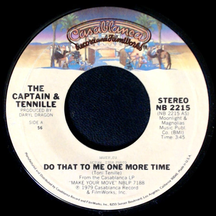 The Captain & Tennille - Do That To Me One More Time / Deep In The Dark side A