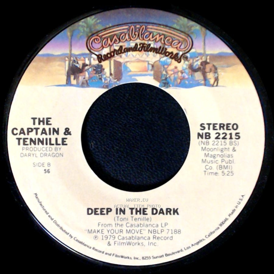 The Captain & Tennille - Do That To Me One More Time / Deep In The Dark side B