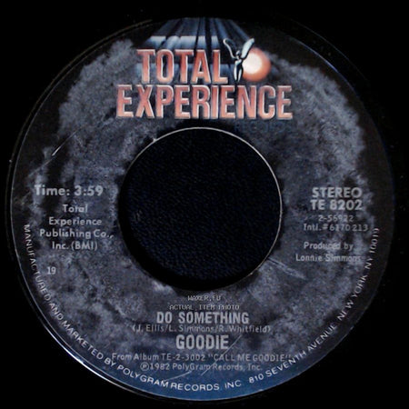 Goodie - Do Something / Come Into My Life side A