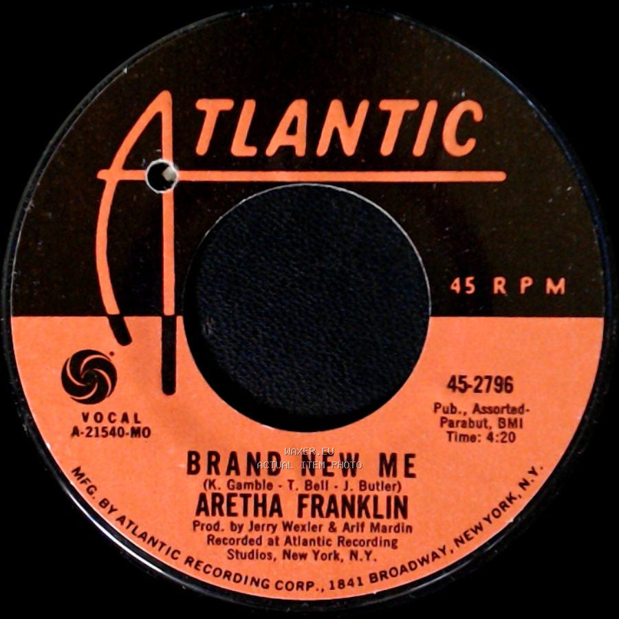 Aretha Franklin - Brand New Me / Bridge Over Troubled Water side A
