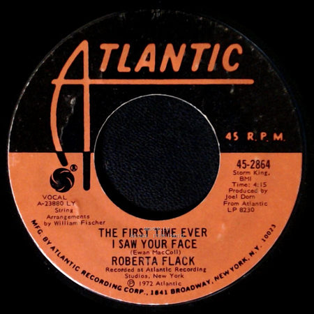 Roberta Flack - The First Time Ever I Saw Your Face / Trade Winds side A