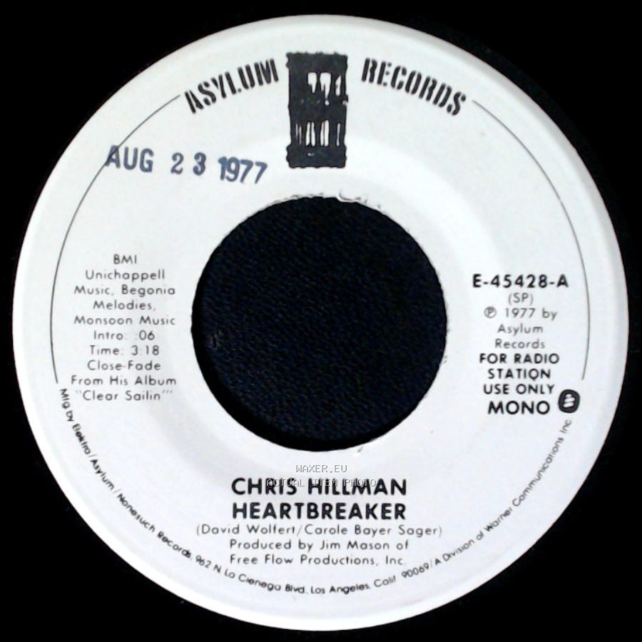 Chris Hillman - Heartbreaker / Heartbreaker side A
