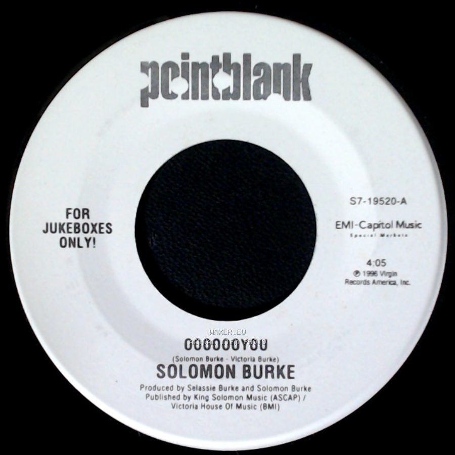 Solomon Burke - 000000You / Today Is Your Birthday side A