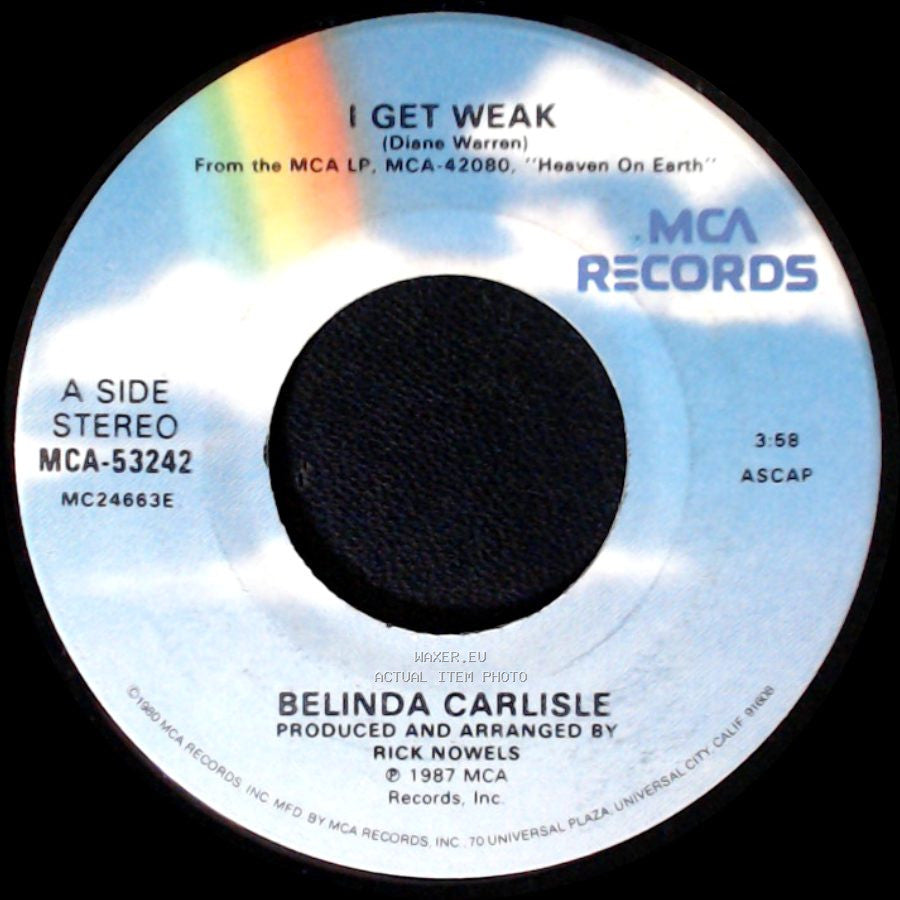 Belinda Carlisle - I Get Weak / Should I Let You In? side A