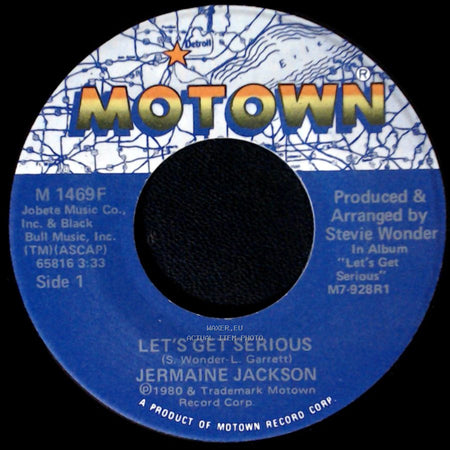 Jermaine Jackson - Let's Get Serious / Je Vous Aime Beaucoup (I Love You) side A