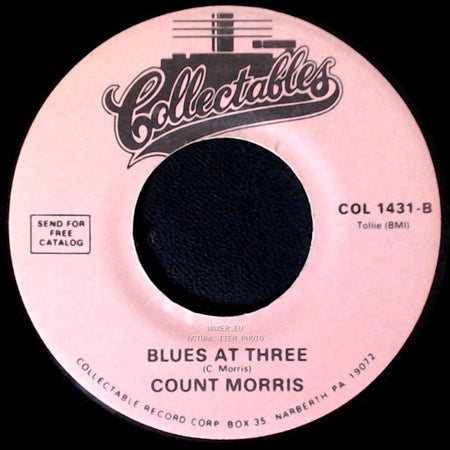 Dells / Count Morris - Tell The World / Blues At Three side B