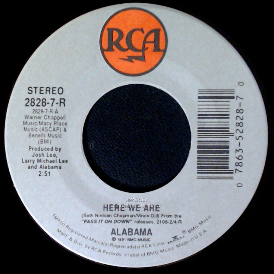 Alabama - Gulf Of Mexico / Here We Are side B