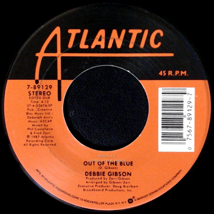 Debbie Gibson - Out Of The Blue / Out Of The Blue side A