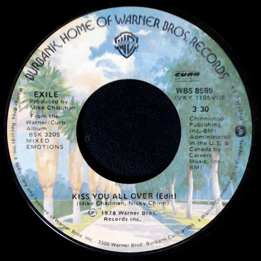 Exile - Kiss You All Over (Edit) / Don't Do It side A