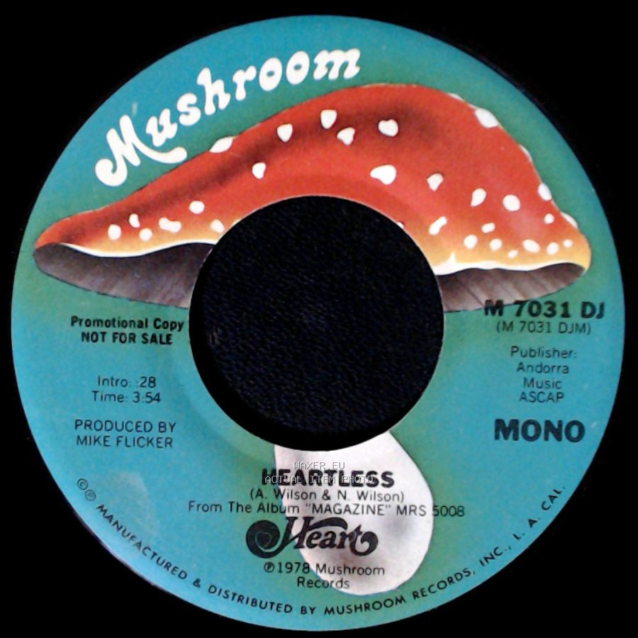 Heart - Heartless / Heartless side A
