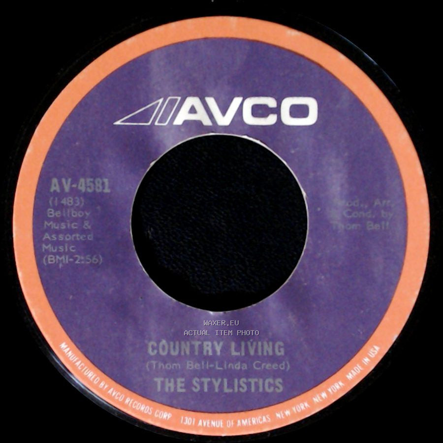 The Stylistics - Country Living / You Are Everything side A