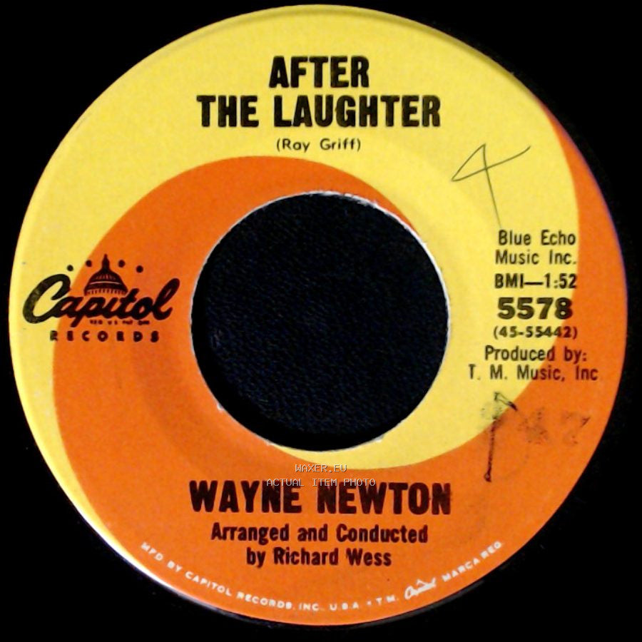 Wayne Newton - After The Laughter / You Just Don't Know side A