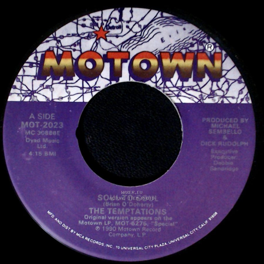 The Temptations - Soul To Soul / Soul To Soul side A