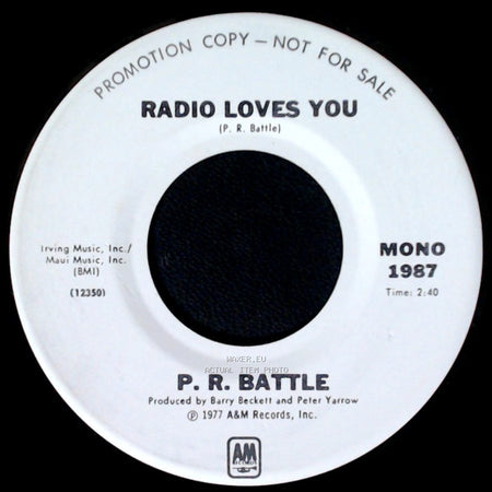 P. R. Battle - Radio Loves You / Radio Loves You side A