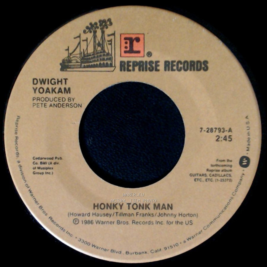 Dwight Yoakam - Honky Tonk Man / Miner's Prayer side A