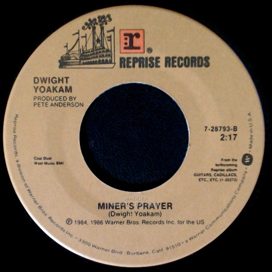 Dwight Yoakam - Honky Tonk Man / Miner's Prayer side B