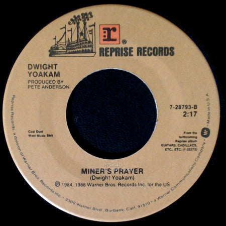 Dwight Yoakam - Honky Tonk Man / Miner's Prayer side B