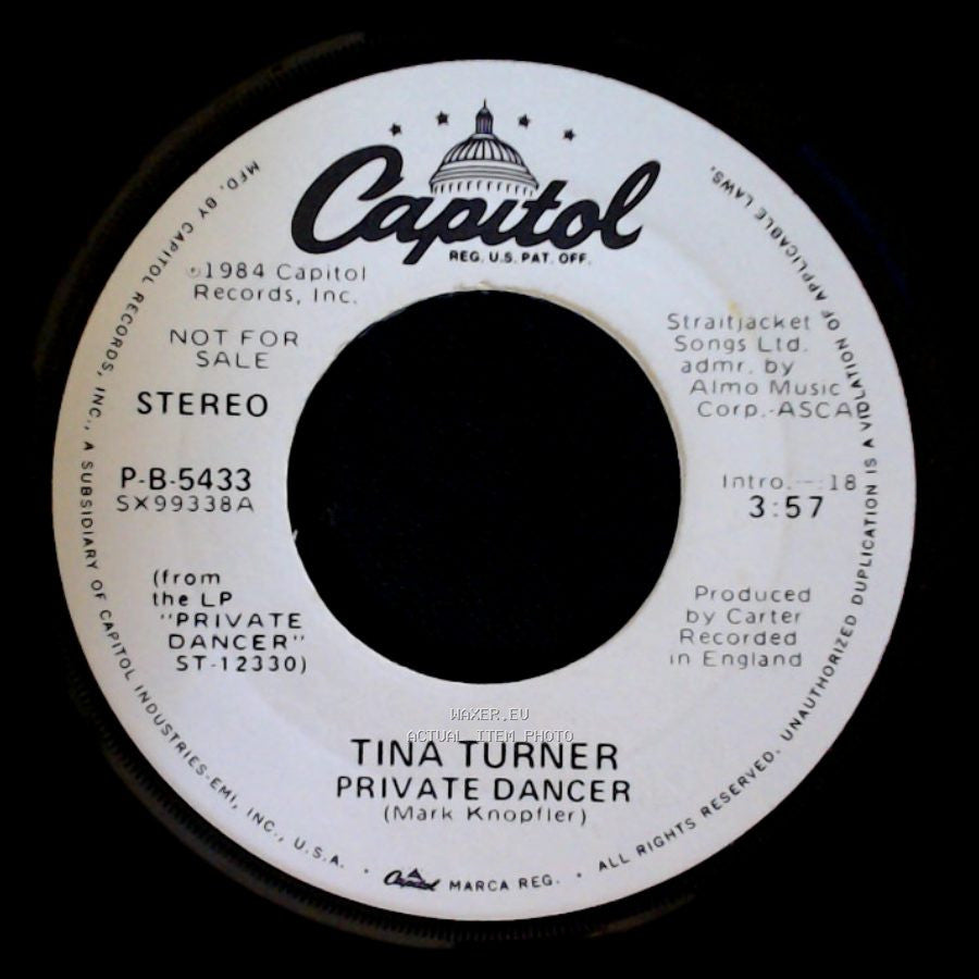Tina Turner - Private Dancer / Private Dancer side B