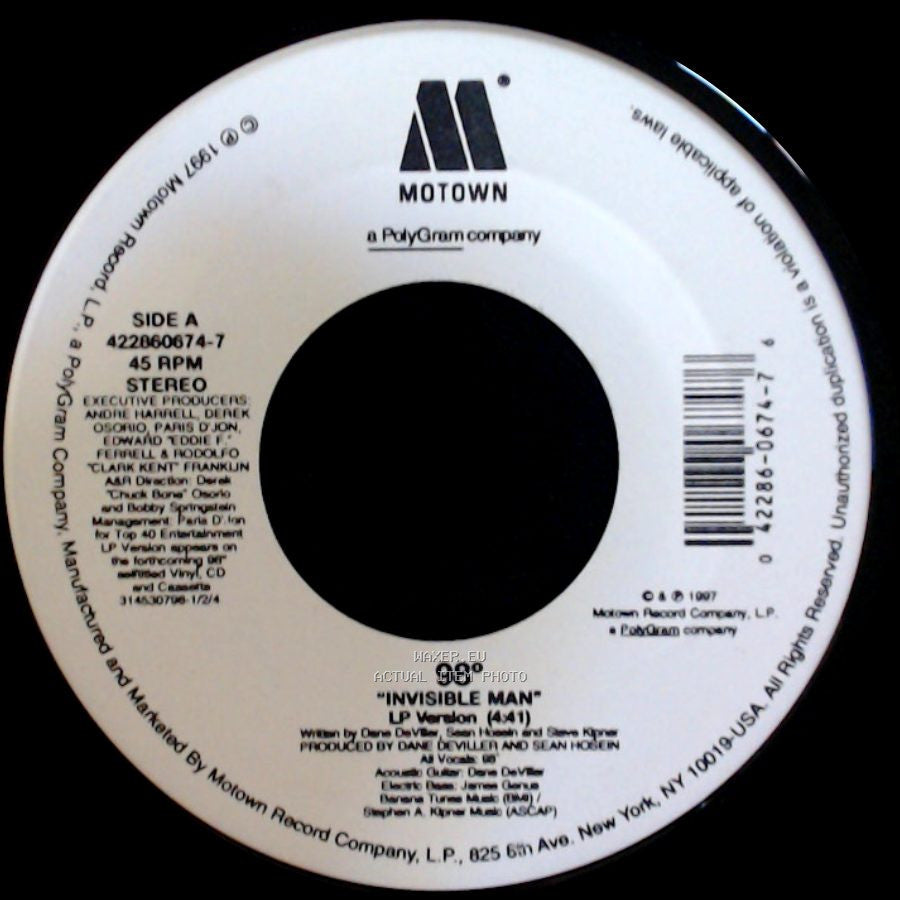 98° - Invisible Man / Invisible Man side A