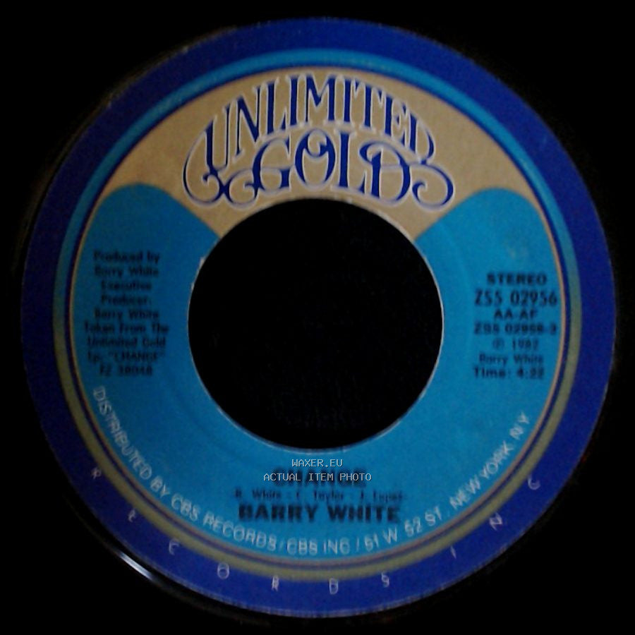 Barry White - Change / I Like You, You Like Me side A